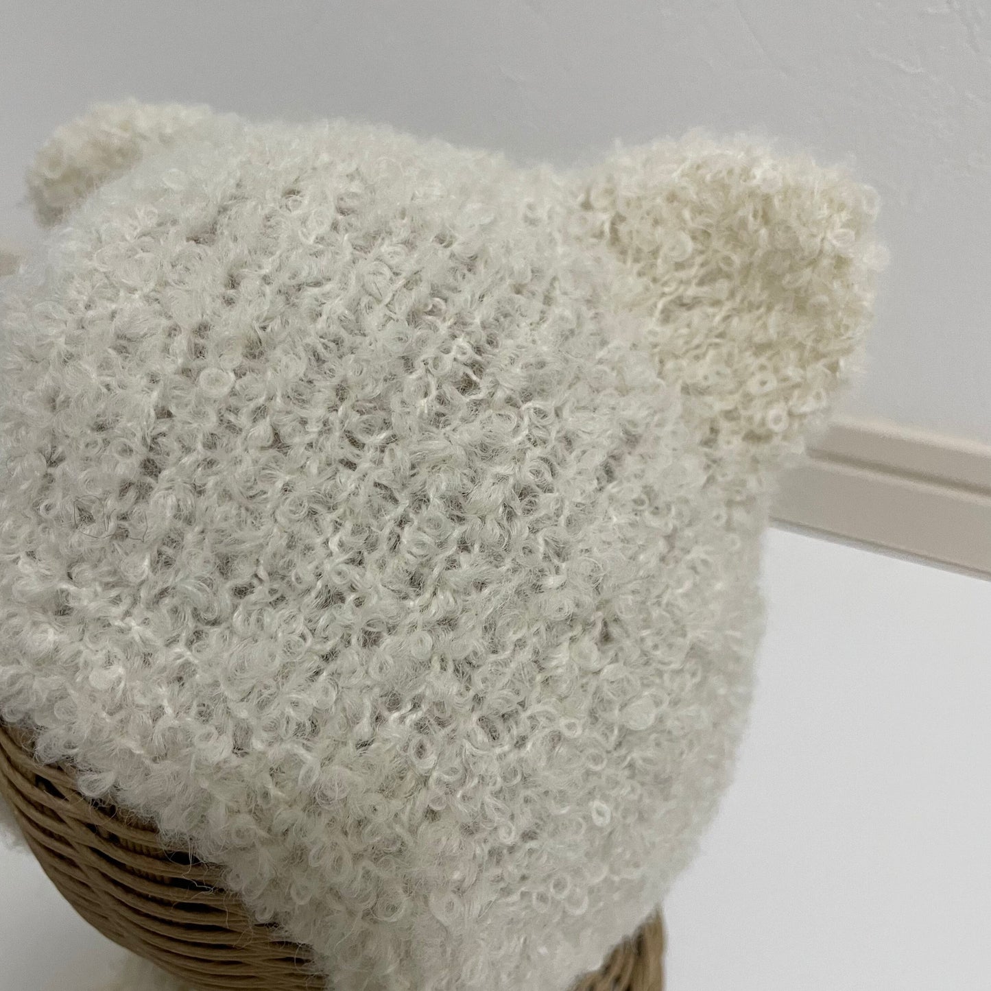teddy hat / ivory [pixie hat]