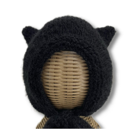 kitty hat / black