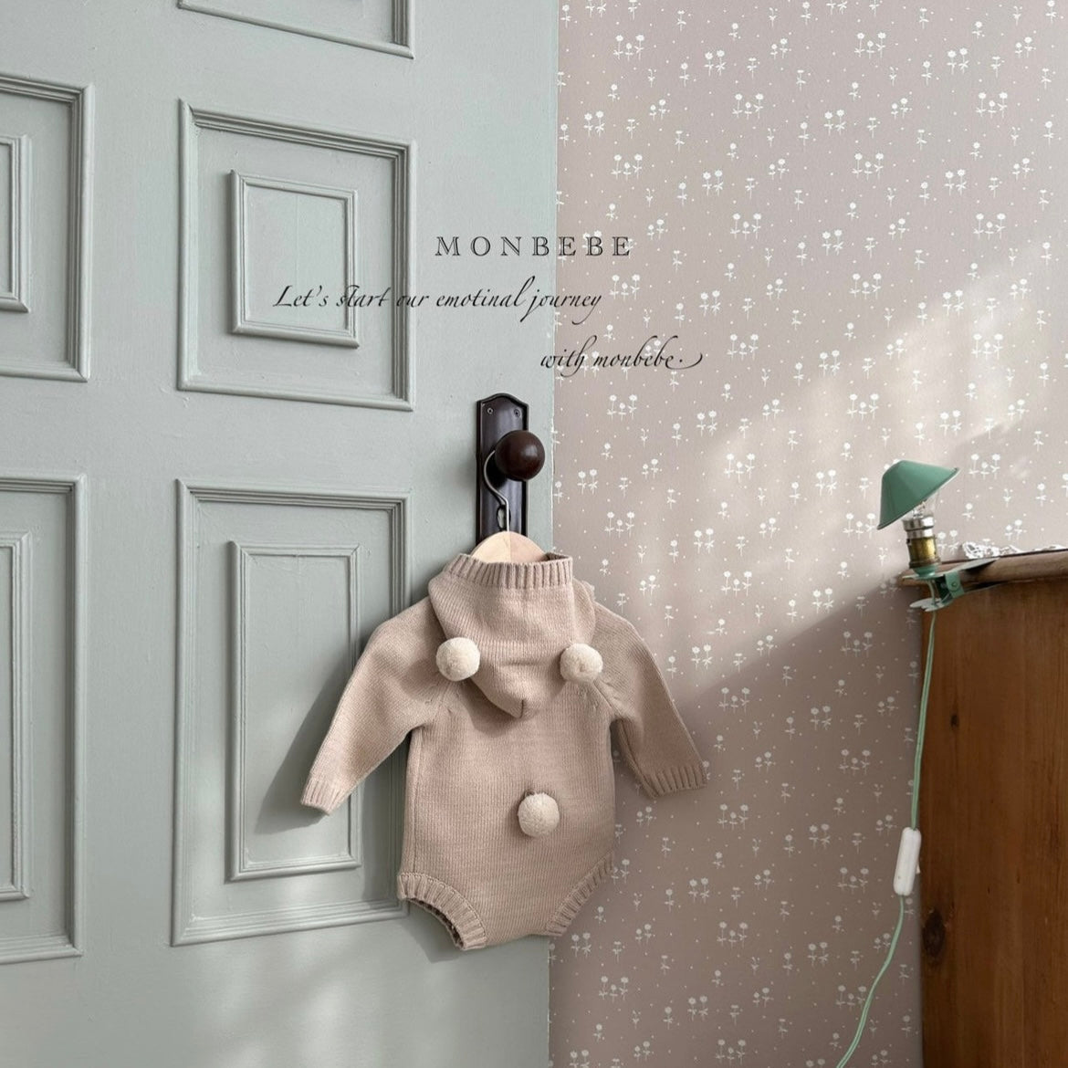 spring knit bear suit [monbebe]